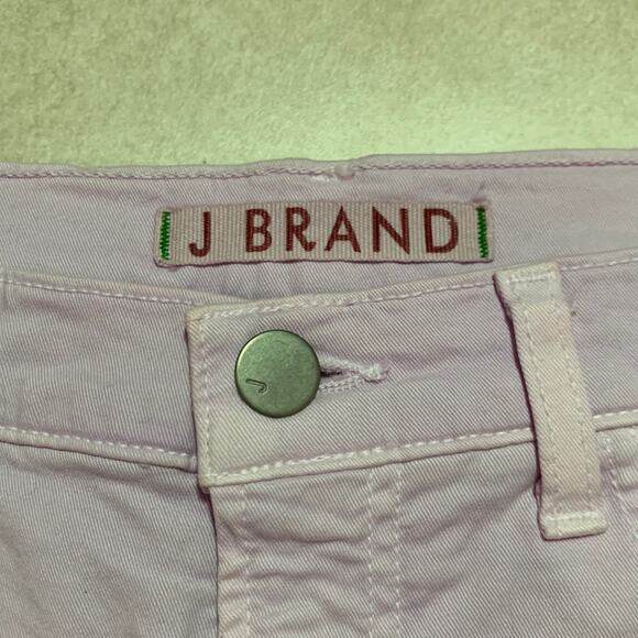 J Brand Skinny Leg Jeans in Soft Lilac - Picture 5 of 8